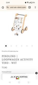 Pinolino loop karretje, Kinderen en Baby's, Speelgoed | Houten speelgoed, Ophalen of Verzenden, Zo goed als nieuw