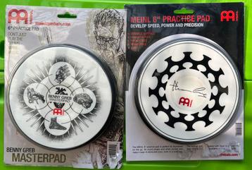 Meinl Benny Greb en Thomas Lang 6” oefenpads nieuw! beschikbaar voor biedingen