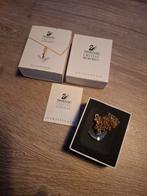 Swarovski kettinke met anker, Ophalen of Verzenden, Gebruikt, Sieraad of Horloge