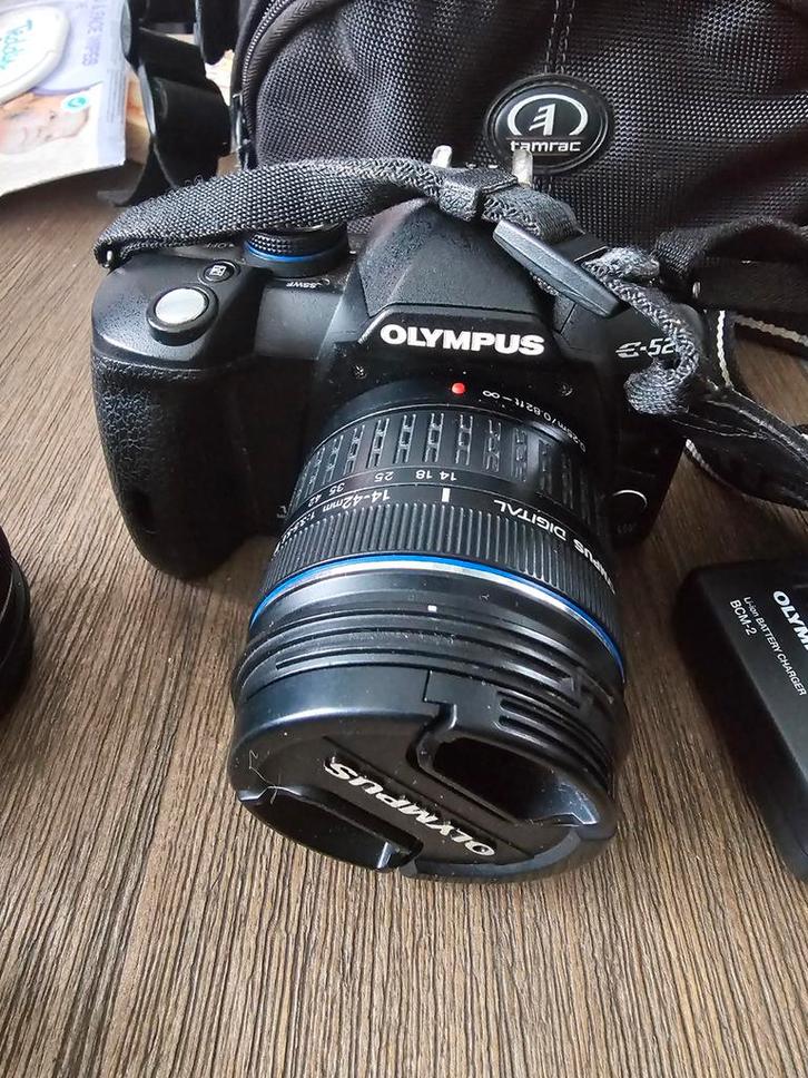 Olympus E-520 Spiegelreflexcamera, Audio, Tv en Foto, Fotocamera's Digitaal, Gebruikt, Spiegelreflex, Olympus, 4 t/m 7 keer, Ophalen