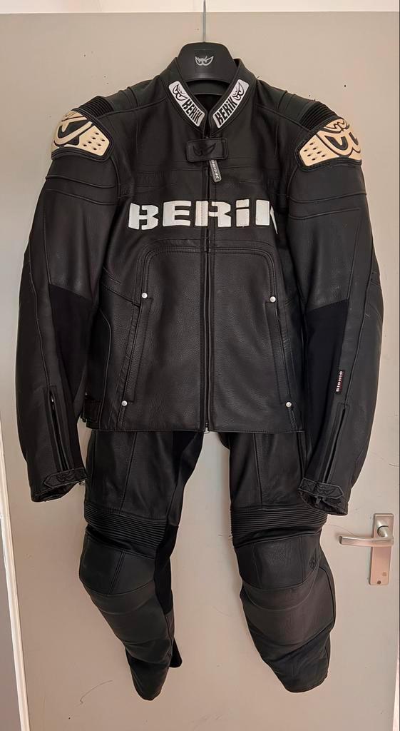 Berik 2 delig motorpak maat 52, Motoren, Kleding | Motorkleding, Combipak, Heren, Tweedehands, Ophalen of Verzenden