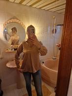 Rose goud kleurige blouse, Made in Italy, Maat 42/44 (L), Ophalen of Verzenden, Zo goed als nieuw