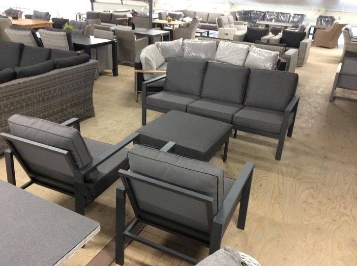 Loungeset Loungestoel Loungebank Tuinset Tuinmeubelen, Tuin en Terras, Tuinsets en Loungesets, Nieuw, Overige materialen, 5 zitplaatsen