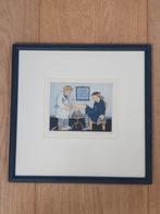 ets kleur CHRISTINA THRÄN. Bij de dokter 1992, Antiek en Kunst, Ophalen