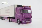 Tekno Daf XF space cab reefer Jarno van Leent, Hobby en Vrije tijd, Modelauto's | 1:50, Info@seipholland.nl, Nieuw, Tekno, Bus of Vrachtwagen