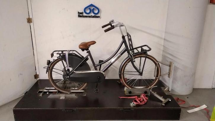 Popal Transporter meisjesfiets, Fietsen en Brommers, Fietsen | Meisjes, Gebruikt, 24 inch, Handrem, Ophalen