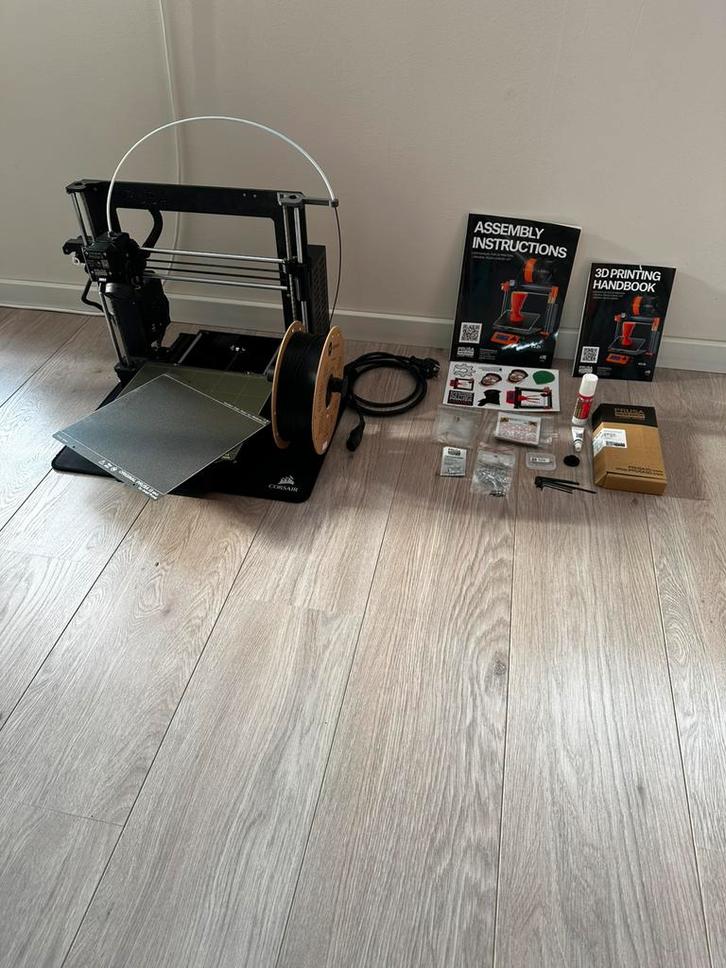 Prusa MK3S black edition 3D printer, Computers en Software, 3D Printers, Zo goed als nieuw, Ophalen of Verzenden