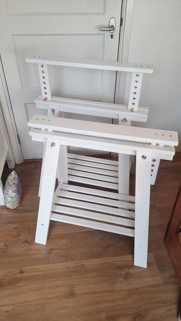 Ikea Finnvard schragen, lees de beschrijving.  beschikbaar voor biedingen