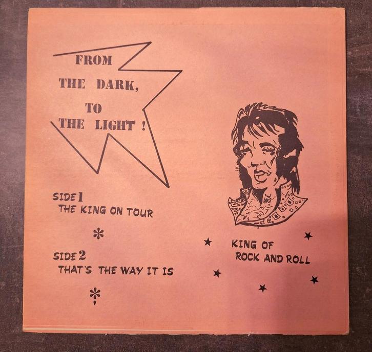 Lp bootleg Elvis Presley - From The Dark, To The Light, Cd's en Dvd's, Vinyl | Rock, Ophalen of Verzenden
