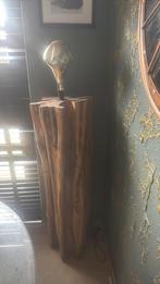 Boomstam lamp, Huis en Inrichting, Woonaccessoires | Zuilen en Pilaren, Ophalen of Verzenden, Gebruikt