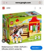 Lego Duplo Ridder met Paard, Ophalen of Verzenden, Zo goed als nieuw, Complete set, Duplo