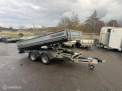 Nugent T3718H elektrisch 3500kg parabool oprijpakket bwj2022, Auto diversen, Aanhangers en Bagagewagens, Gebruikt