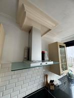 Complete L-Keuken met Miele & AEG Apparatuur, Witgoed en Apparatuur, Afzuigkappen, Gebruikt, Wandschouwkap, Ophalen of Verzenden