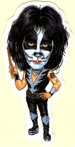 Kiss sticker #13, Verzamelen, Ophalen of Verzenden, Nieuw, Foto of Kaart