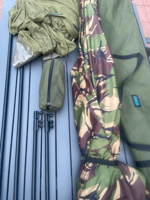 AQUA PRODUCTS FAST EN LIGHT BROLLY DPM, Watersport en Boten, Hengelsport | Karpervissen, Zo goed als nieuw, Overige typen, Ophalen