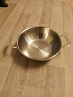 Habbone Wokpan 24cm - Nieuwstaat!, Ophalen of Verzenden, Zo goed als nieuw, Rvs, Keramische plaat