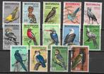 Botswana 1967 Vogel hop kuifbaardvogel visarend secretarisvo, Verzenden, Overige landen, Gestempeld