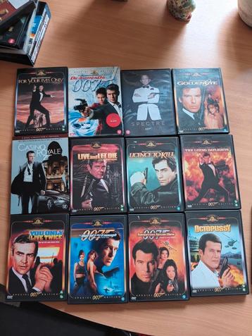James Bond DVD Collectie - Compleet! beschikbaar voor biedingen