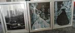Drieluik, Posters w.o. Marilyn Monroe, Huis en Inrichting, Ophalen, Zo goed als nieuw, Foto of Poster, 75 cm of meer