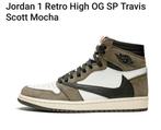 Air Jordan 1 High Travis Scott Mocha - size 40, Bruin, Nieuw, Ophalen of Verzenden, Sneakers of Gympen