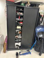 Ahrend roldeurkast - zwart  - 120x45x195, Huis en Inrichting, Kasten | Roldeurkasten en Archiefkasten, Ophalen of Verzenden, Zo goed als nieuw