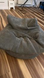 Zitzak grijs loungepug, Huis en Inrichting, Zitzakken, Ophalen, Zo goed als nieuw, Grijs