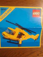 Vintage LEGO Legoland 6697 Rescue Helikopter, Kinderen en Baby's, Speelgoed | Duplo en Lego, Ophalen of Verzenden, Gebruikt, Complete set