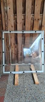 LICHTKOEPELS DUBBEL WANDIG MET OPSTAND, Doe-het-zelf en Verbouw, Glas en Ramen, Ophalen, Gebruikt, 80 tot 120 cm, Dubbelglas