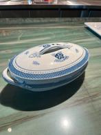 Delfstblauwe schotel met deksel, Antiek en Kunst, Ophalen of Verzenden