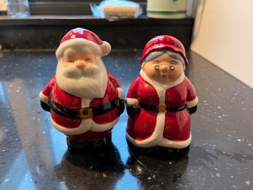 Kerstman & Vrouw Peper en Zoutstel - Nieuw! beschikbaar voor biedingen