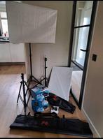 Complete Falcon Eyes Fotostudio Set, Ophalen of Verzenden, Zo goed als nieuw, Complete fotostudio