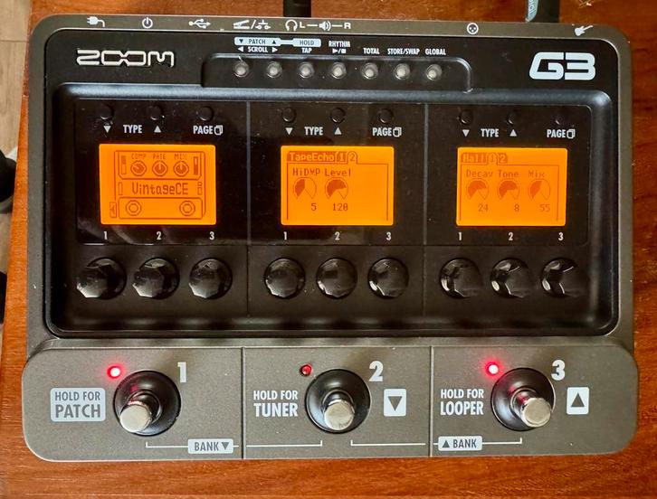 ZOOM G3, Muziek en Instrumenten, Effecten, Zo goed als nieuw, Ophalen of Verzenden
