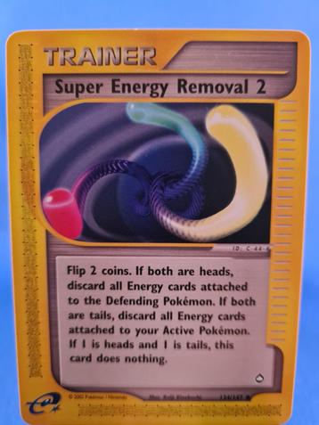 Super Energy Removal 2 134/147 - Aquapolis beschikbaar voor biedingen