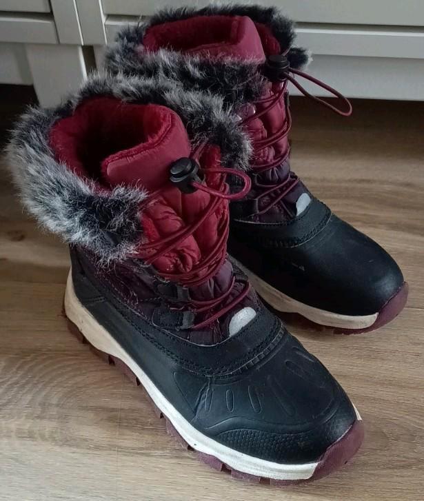 Warme snowboots, sneeuw laarzen, winter laarzen, maat 33, Kinderen en Baby's, Kinderkleding | Schoenen en Sokken, Zo goed als nieuw
