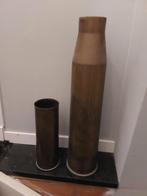 Twee grote kanon hulzen, Verzamelen, Ophalen of Verzenden, Landmacht, Nederland, Hulzen of Bodemvondsten