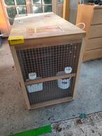 Honden transport box, Ophalen