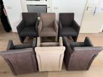 Luxe eetkamer stoelen Plantagie, Huis en Inrichting, Stoelen, Ophalen, Bruin, Zo goed als nieuw, Vijf, Zes of meer stoelen