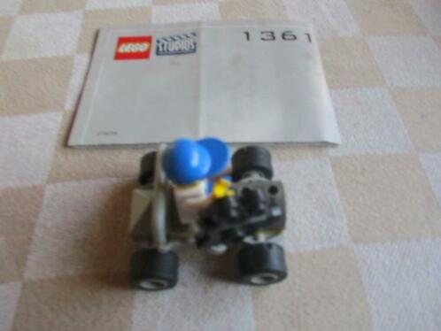 lego bouwset compleet studious 1361 fraai, Kinderen en Baby's, Speelgoed | Duplo en Lego, Nieuw, Lego, Complete set, Ophalen of Verzenden