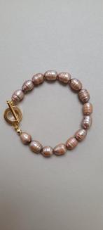 Parel armband, Overige materialen, Ophalen of Verzenden, Zo goed als nieuw, Met edelsteen