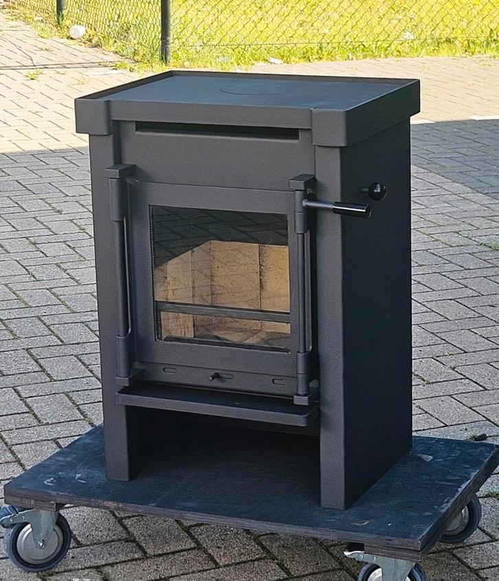 Houtkachel Janus 6, Huis en Inrichting, Kachels, Zo goed als nieuw, Vrijstaand, Houtkachel, Hout, Ophalen of Verzenden