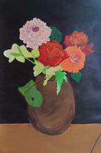 Schilderij "bloemen in vaas", Ophalen