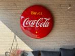 Vintage Coca-Cola Reclamebord XL 1963, Verzamelen, Ophalen, Reclamebord, Gebruikt, .