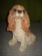 Spaniel beeld met bewegingscensor  / deze blaft, Verzamelen, Beelden en Beeldjes, Ophalen of Verzenden, Zo goed als nieuw, Dier