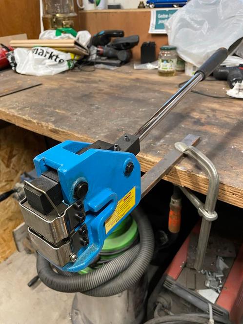 HBM Strek en Stuik Machine - Plaatwerk Gereedschap, Doe-het-zelf en Verbouw, Gereedschap | Handgereedschap, Zo goed als nieuw