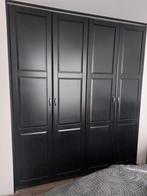 Ikea pax kast paneel deuren zwart, Ophalen, 50 tot 100 cm, 200 cm of meer