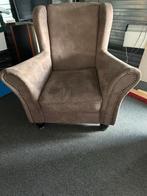 Mooie bruine fauteuil, Ophalen, Gebruikt, Stof, 75 tot 100 cm
