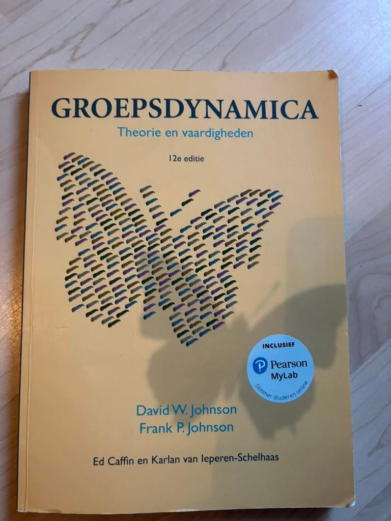 Groepsdynamica. Theorie en vaardigheden., Ophalen of Verzenden, Beta, Gelezen, HBO