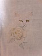Kat met rose Lanarte 33.505, Ophalen of Verzenden, Nieuw, Handborduren, Patroon