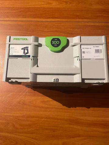 Festool Systainer type 2 incl CXS inlay beschikbaar voor biedingen