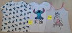 DISNEY PRIMARK TOPJES SHIRTS BROEKJES STITCH MICKEY MINNIE, Ophalen of Verzenden, Zo goed als nieuw, Kleding of Textiel